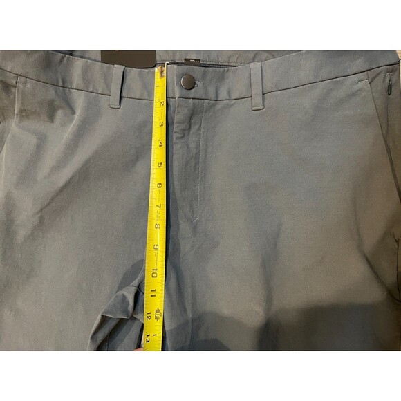 NWT Lululemon NEW ABC Slim-Fit Trouser 40 X 32” Cotton VersaTwill Gray Blue Mens - Picture 14 of 14